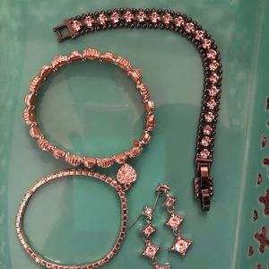 “Out on the town” sparkling jewelry set